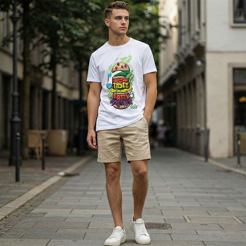 Spongebob's "Tasty Patty" Men T-Shirt