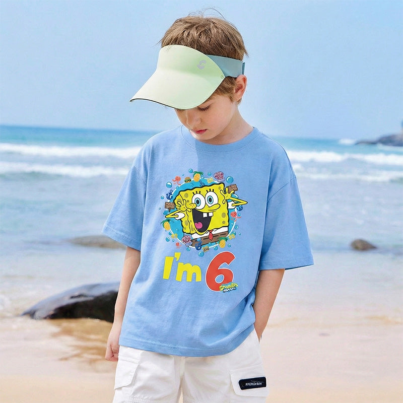 Spongebob 6th Birthday Toddler & Kids T-Shirt