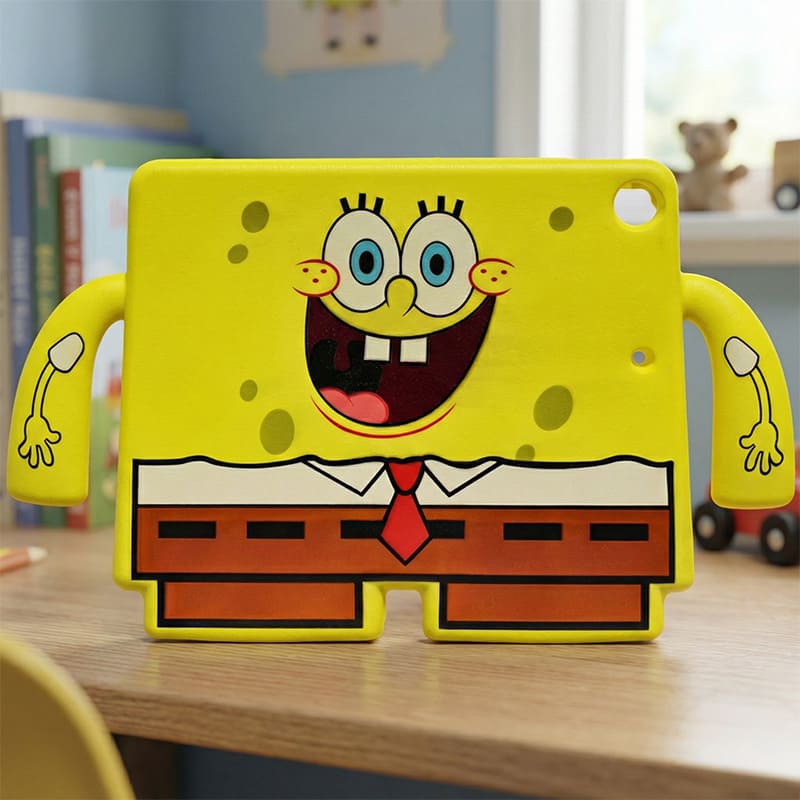 Spongebob Smiley Case Cover For iPad