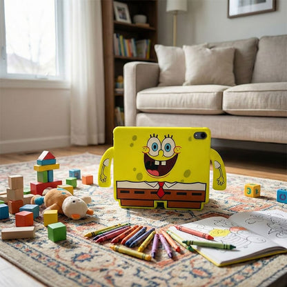 Spongebob Smiley Case Cover For iPad