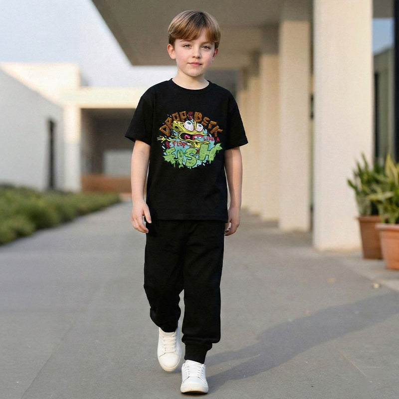 Spongebob Squarepants "Flop Like a Fish" Kids T-Shirt