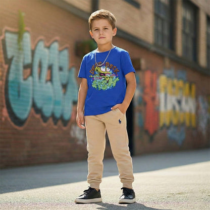 Spongebob Squarepants "Flop Like a Fish" Kids T-Shirt
