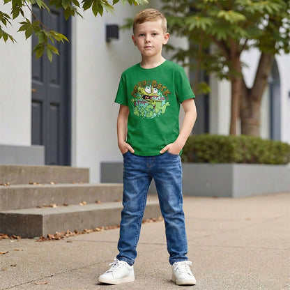Spongebob Squarepants "Flop Like a Fish" Kids T-Shirt