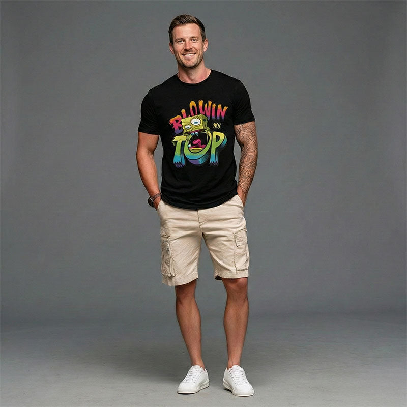 Spongebob Squarepants Funny Men T-Shirt