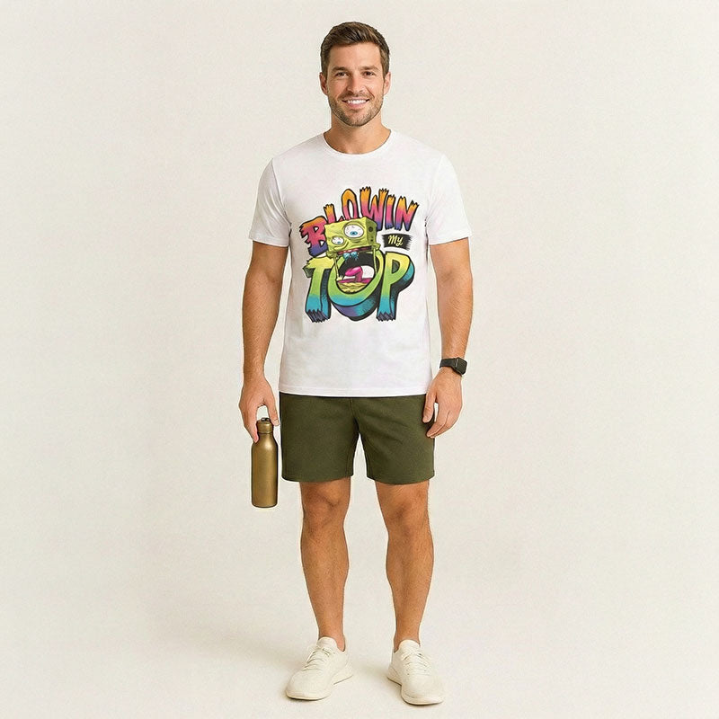 Spongebob Squarepants Funny Men T-Shirt