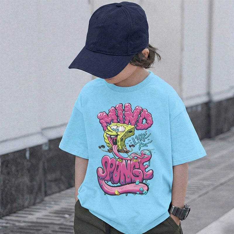 Spongebob Squarepants Mind Kids T-Shirt