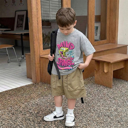 Spongebob Squarepants Mind Kids T-Shirt