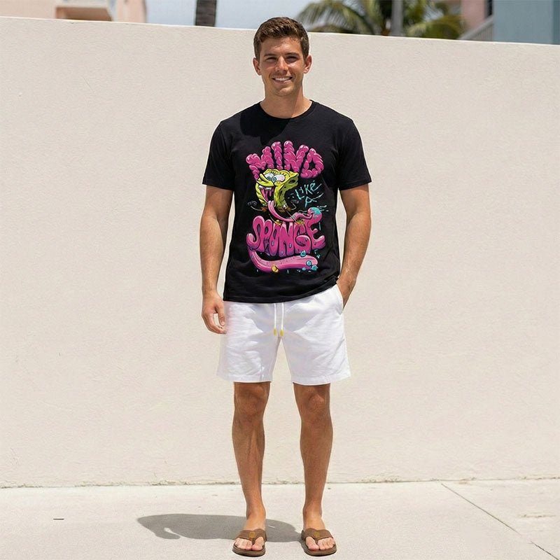 Spongebob Squarepants Mind Men T-Shirt
