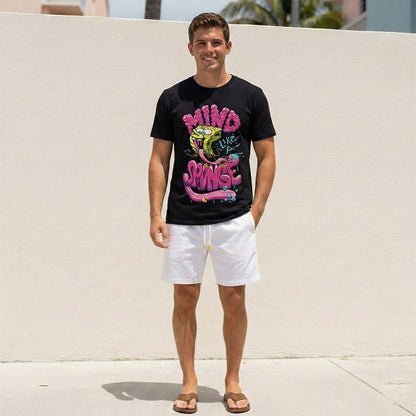 Spongebob Squarepants Mind Men T-Shirt