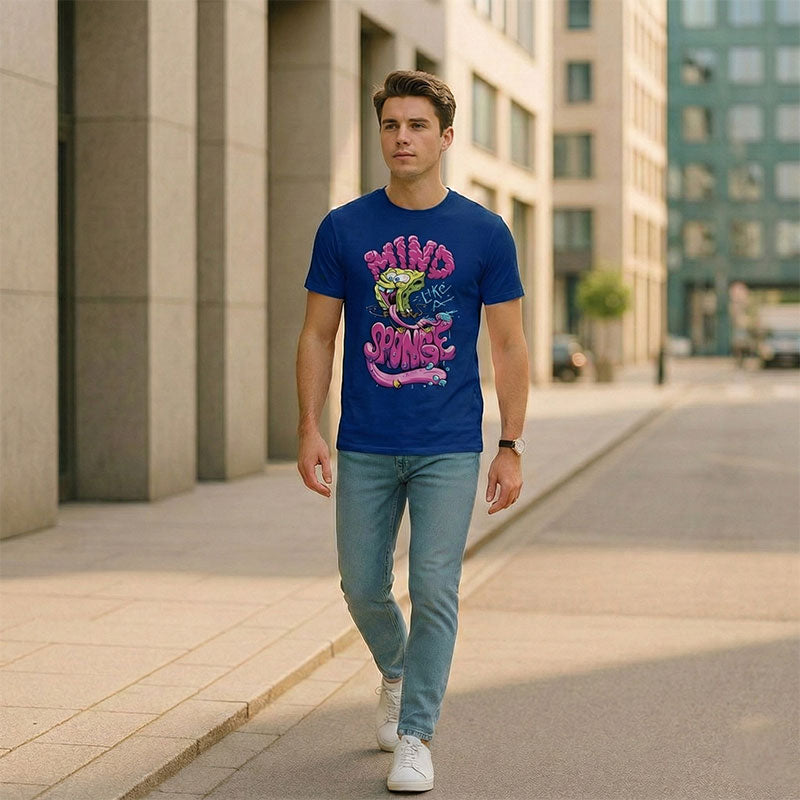 Spongebob Squarepants Mind Men T-Shirt