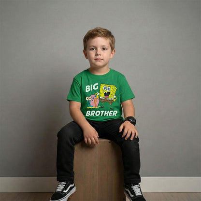 Spongebob and Gary Big Brother Toddler & Kids T-Shirt