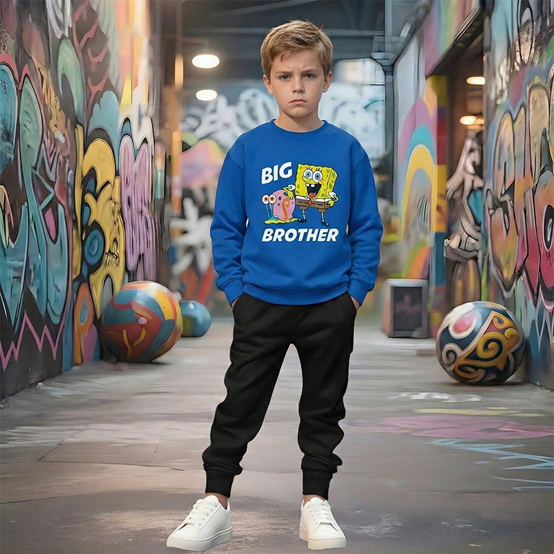 Spongebob and Gary Kids Sweatshirt