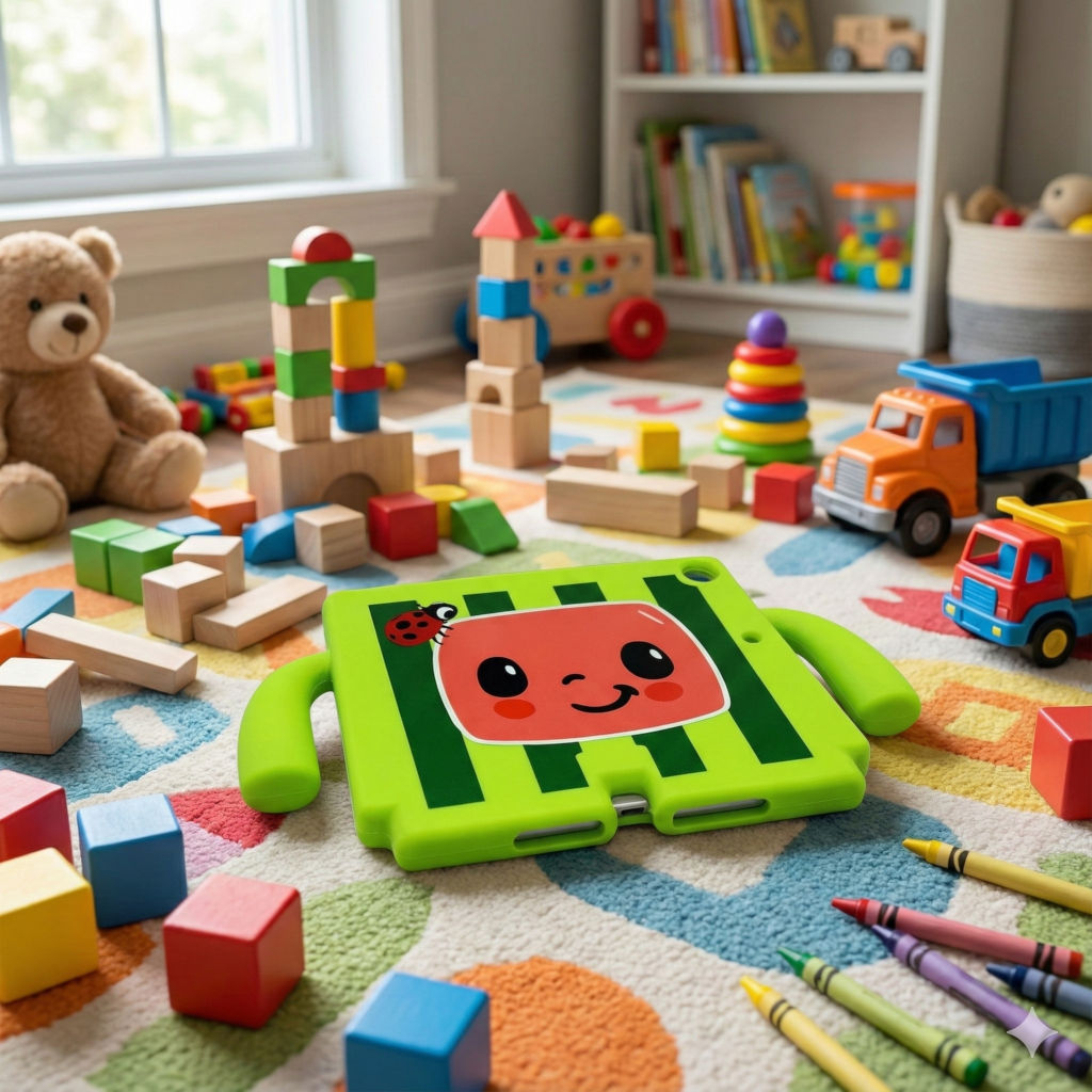 Cocomelon Character Case For iPad