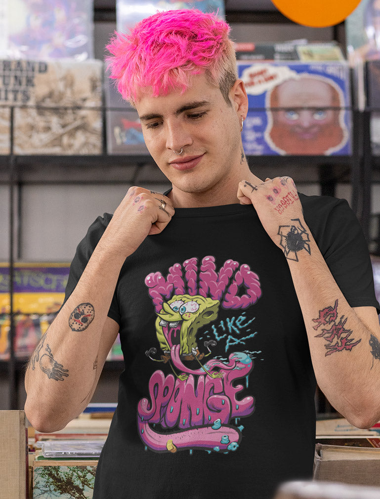Spongebob Squarepants Mind Men T-Shirt