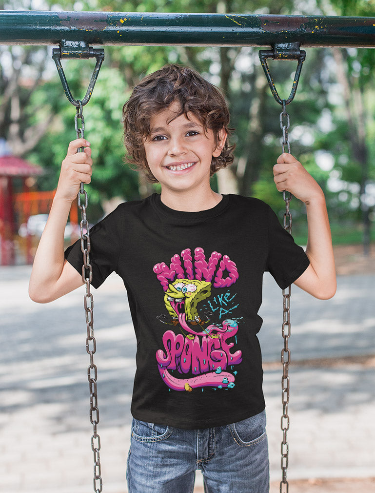 Spongebob Squarepants Mind Kids T-Shirt