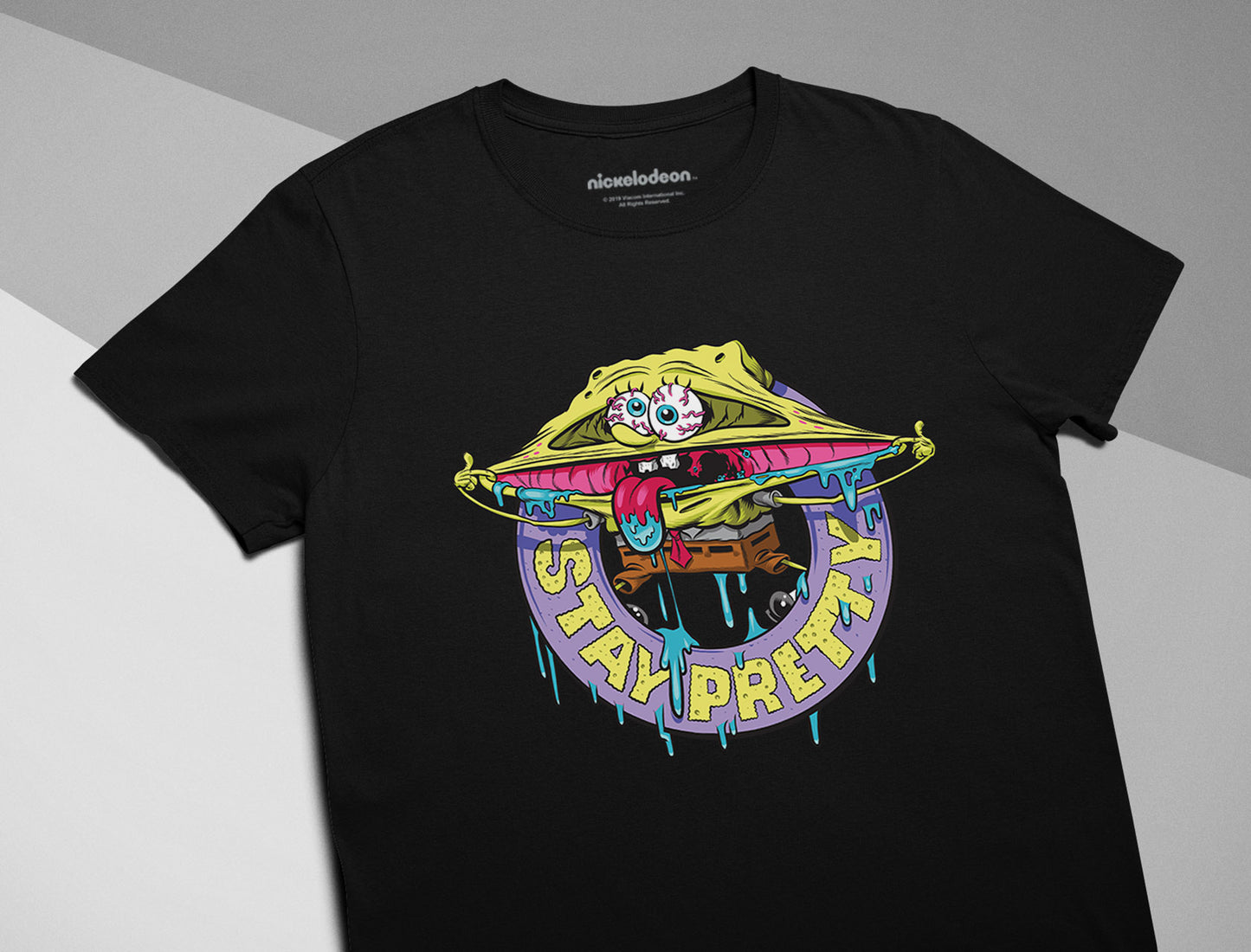 Spongebob Squarepants "Stay Pretty" Men T-Shirt