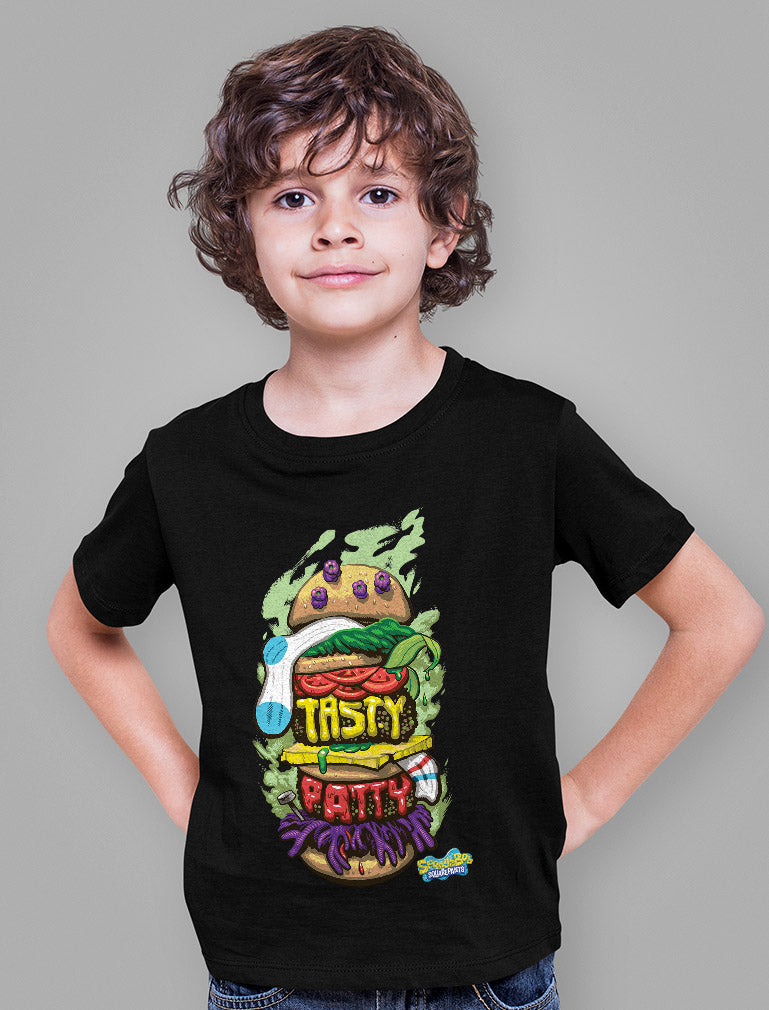 Spongebob's "Tasty Patty" Kids T-Shirt