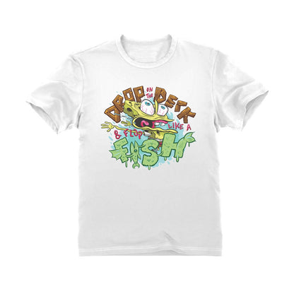 Spongebob Squarepants "Flop Like a Fish" Kids T-Shirt