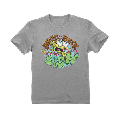 Spongebob Squarepants "Flop Like a Fish" Kids T-Shirt