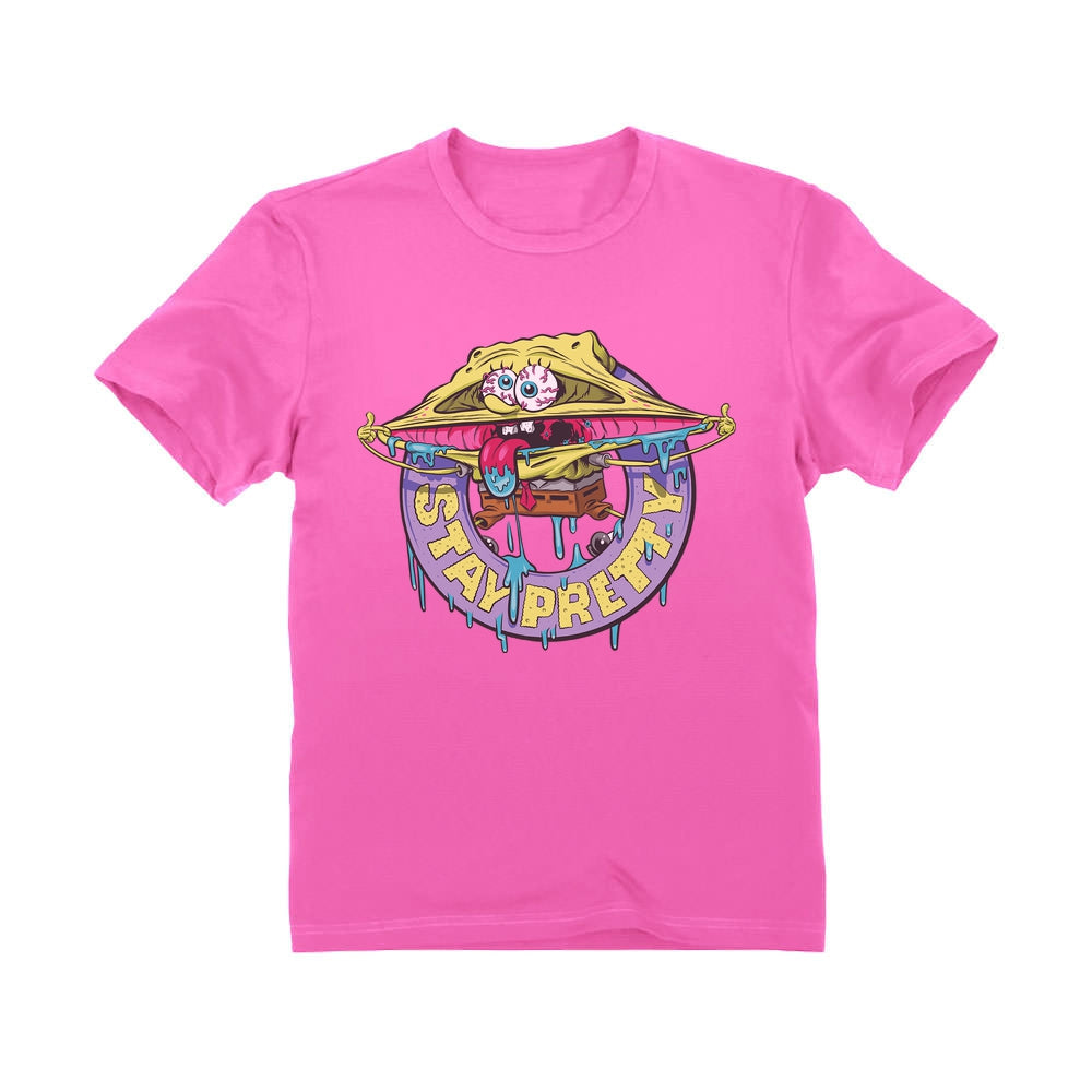 Spongebob Squarepants Funny Face Kids T-Shirt