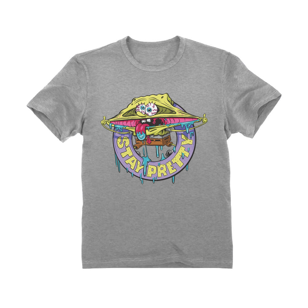 Spongebob Squarepants Funny Face Kids T-Shirt