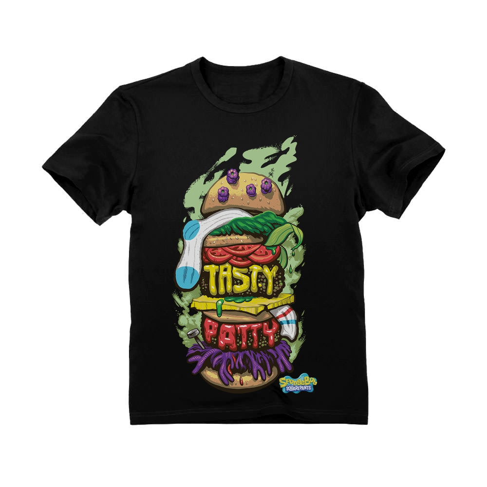 Spongebob's "Tasty Patty" Kids T-Shirt