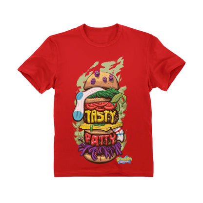 Spongebob's "Tasty Patty" Kids T-Shirt
