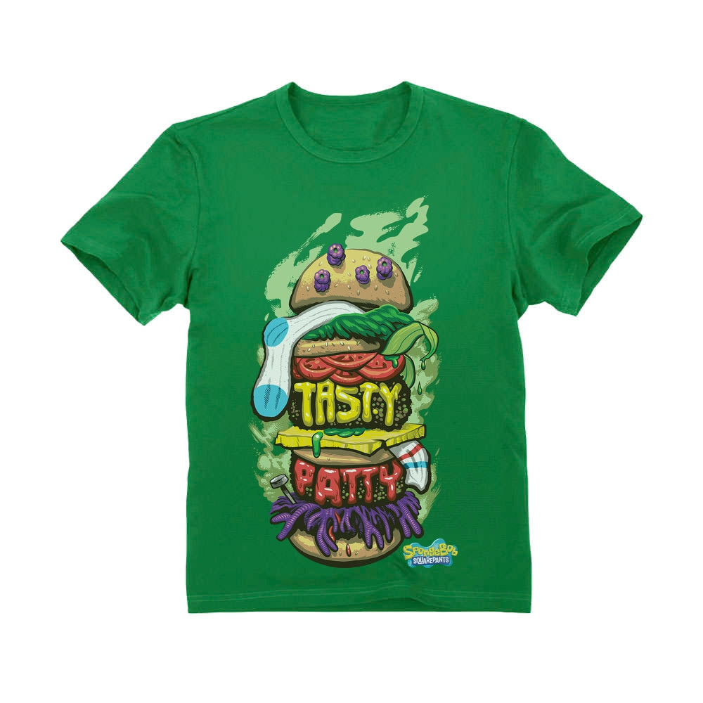 Spongebob's "Tasty Patty" Kids T-Shirt