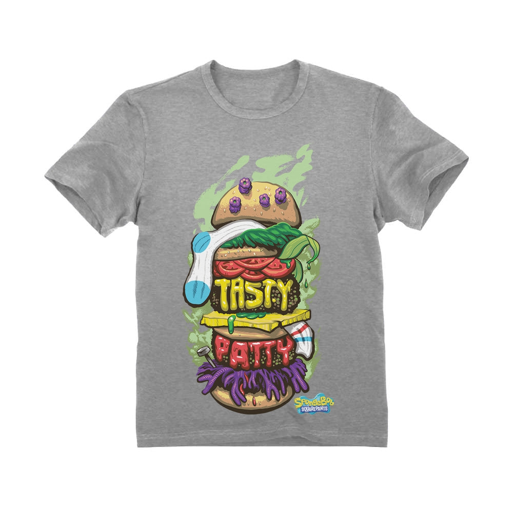 Spongebob's "Tasty Patty" Kids T-Shirt