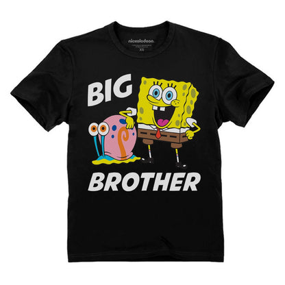 Spongebob and Gary Big Brother Toddler & Kids T-Shirt