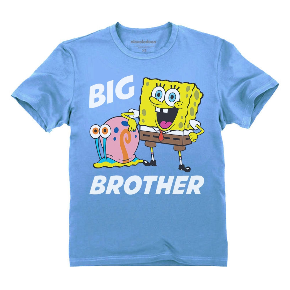 Spongebob and Gary Big Brother Toddler & Kids T-Shirt