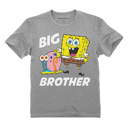 Spongebob and Gary Big Brother Toddler & Kids T-Shirt