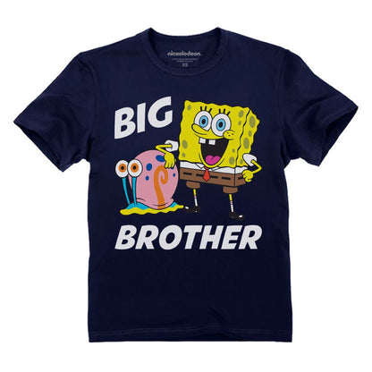 Spongebob and Gary Big Brother Toddler & Kids T-Shirt